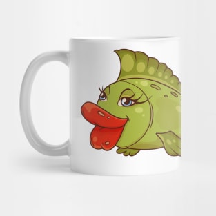 Big Lips Fish Mug